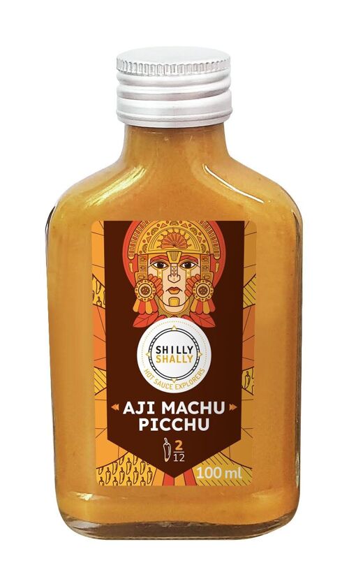 Sauce pimentée Aji Machu Picchu - Force 2/12 - 100ml - douce et fruitée