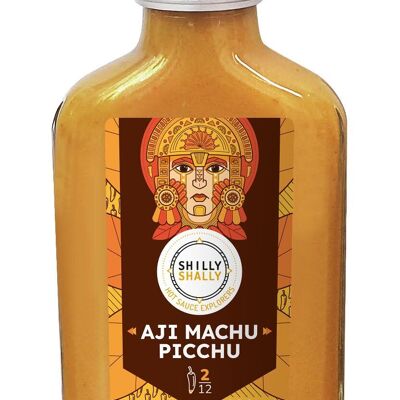 Salsa de chile Aji Machu Picchu - Fuerza 2/12 - 100ml - dulce y afrutada