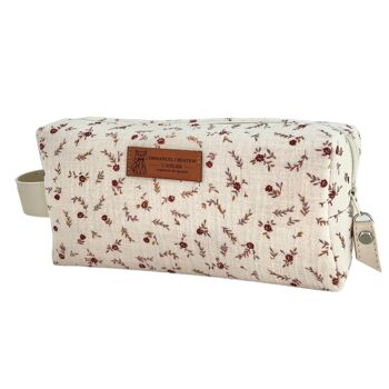 Trousse nomade S, "Apolline" pompadour 1