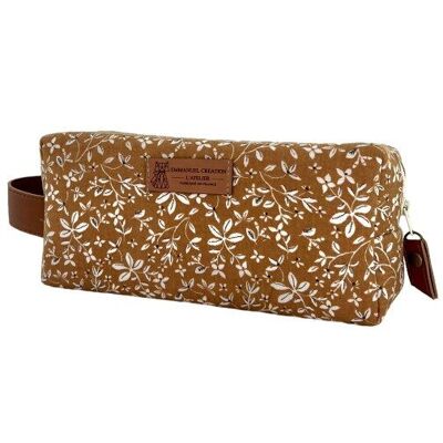 Estuche Nomadic S, camel "Apolline"