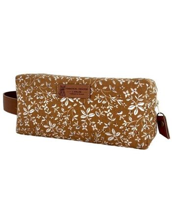 Trousse nomade S, "Apolline" camel 1