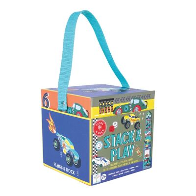 Cubes empilables de voitures