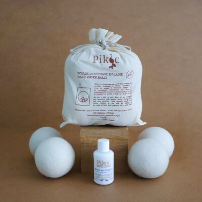 Mythical Wood Drying Set - (drying balls + perfume concentrate)
