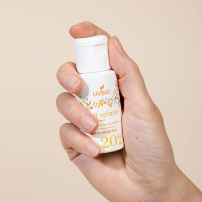 UVBIO – Bio-Sonnenmilch LSF 20 für Gesicht und Körper – 50 ml