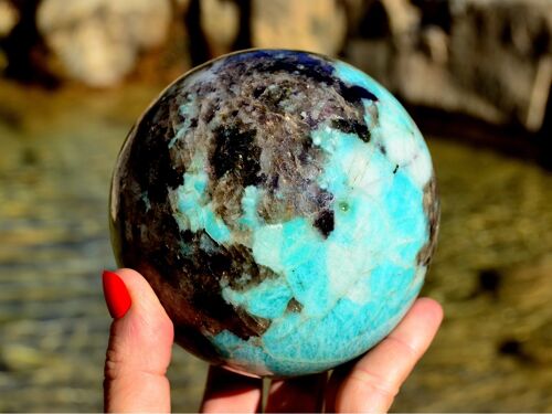 XL Amazonite Sphere (60mm - 100mm)