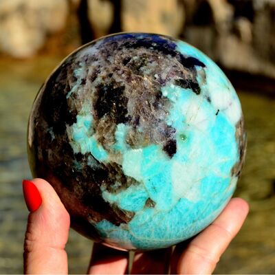XL Amazonite Sphere (60mm - 100mm)