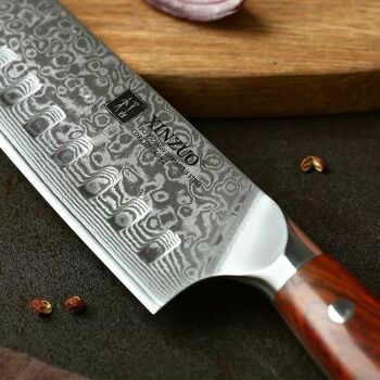 Couteau Santoku Xinzuo Damas - Série B13R Yu 4