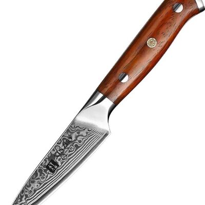Cuchillo de pelar Xinzuo Damasco - Serie B13R Yu