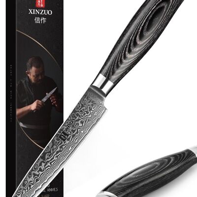 Cuchillo para verduras Xinzuo Damasco - Serie B20 Ya