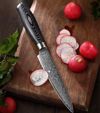 Couteau à légumes Xinzuo Damas - Série B20 Ya 4