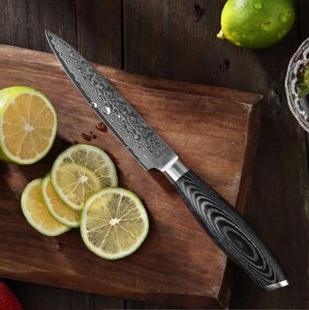 Couteau à légumes Xinzuo Damas - Série B20 Ya 5