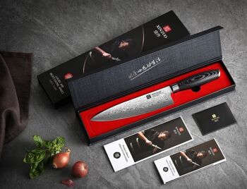 Couteau de chef Xinzuo Damas - Série B20 Ya 2