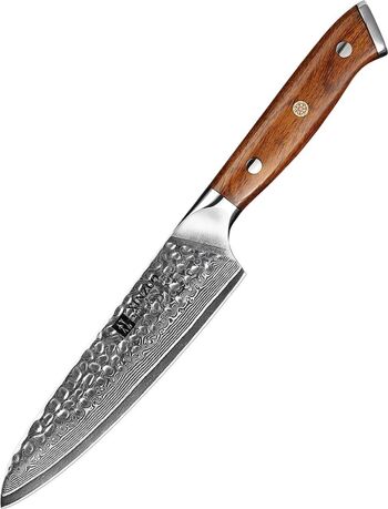 Couteau à légumes Xinzuo Damas - Série B13D Yu 1