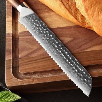 Couteau à pain Xinzuo Damas - Série B13D Yu 3