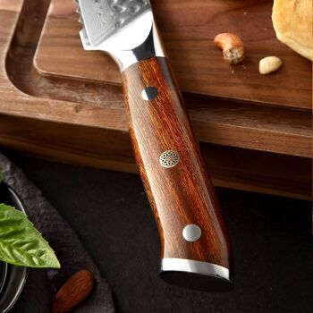 Couteau à pain Xinzuo Damas - Série B13D Yu 4