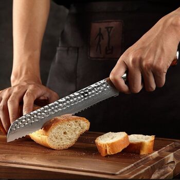 Couteau à pain Xinzuo Damas - Série B13D Yu 6