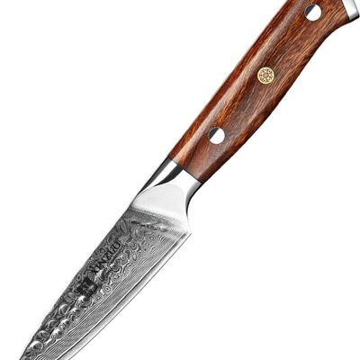 Cuchillo de pelar Xinzuo Damasco - Serie B13D Yu