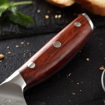 Couteau à pain Xinzuo Damas - Série B27 Yi 4