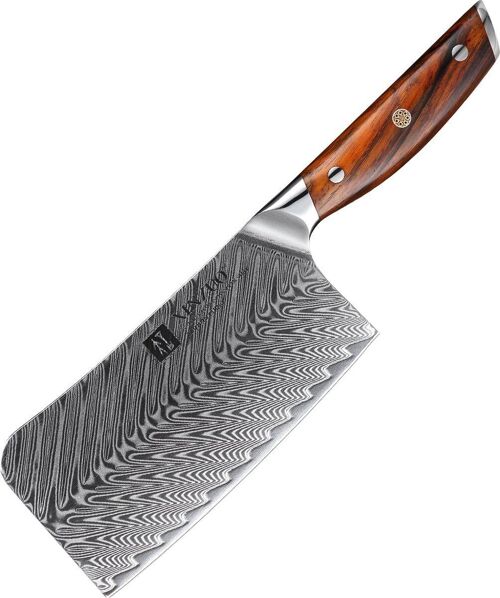 Xinzuo Damascus Chopping Hakmes - B27 Yi Series