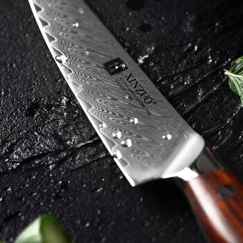 Couteau à légumes Xinzuo Damas - Série B27 Yi 4