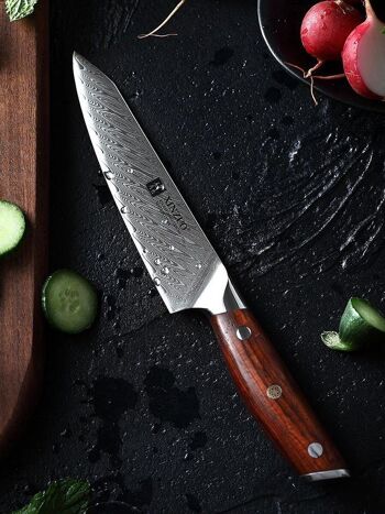 Couteau à légumes Xinzuo Damas - Série B27 Yi 5