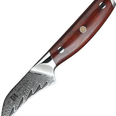 Cuchillo de pelar Xinzuo Damasco - Serie B27 Yi