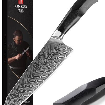 Couteau de chef Xinzuo Damas - Série B32 Feng