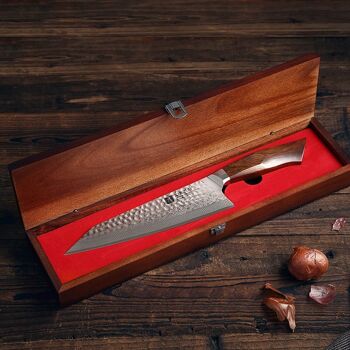 Couteau de chef Xinzuo Damascus SRS13 - Série B32D Feng 2