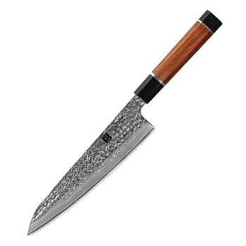 Couteau de chef Xinzuo Damas - Série PM8 Zhen 1