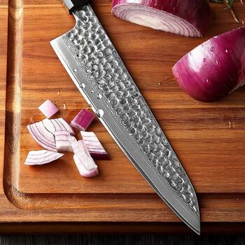 Couteau de chef Xinzuo Damas - Série PM8 Zhen 2