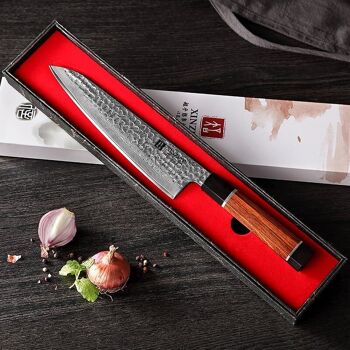 Couteau de chef Xinzuo Damas - Série PM8 Zhen 7