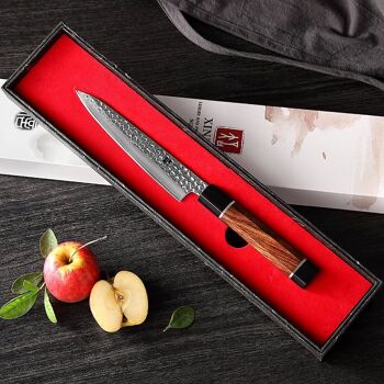 Couteau à légumes Xinzuo Damas - Série PM8 Zhen 2