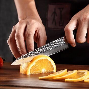 Couteau à légumes Xinzuo Damas - Série PM8 Zhen 6