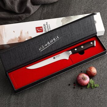 Couteau à filet allemand Xinzuo en acier inoxydable - Série B13S Yu 2