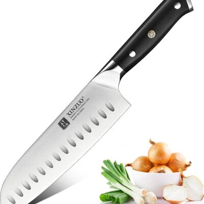 Coltello Santoku tedesco in acciaio inossidabile Xinzuo - Serie B13S Yu