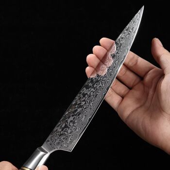 Couteau de chef HEZHEN Damas - Série B30 Master 6
