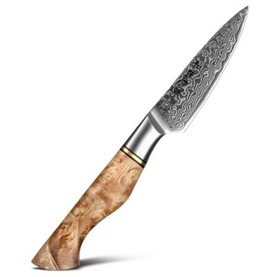 Cuchillo de pelar Damasco HEZHEN - Serie Master B30