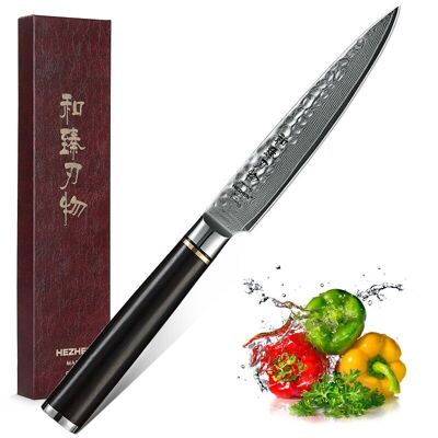 Couteau à légumes HEZHEN Damas - Série B1Z Classic