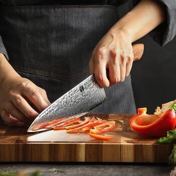 Couteau de chef Xinzuo Damas - Série B46W Jiang 5