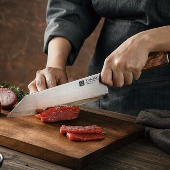 Couteau de chef Xinzuo Hitachi ZDP189 - Série F5 Zhen 6
