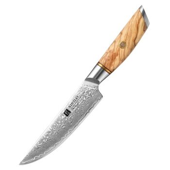 Couteau à steak Xinzuo Damas - Série B37 Lan 1
