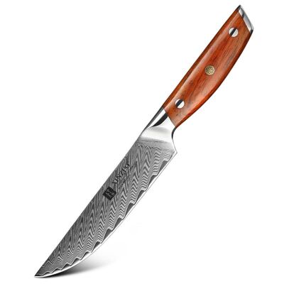 Cuchillo para carne Xinzuo Damasco - Serie B27 Yi