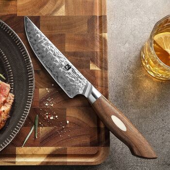 Ensemble de 4 couteaux à steak - Série Jiang B46W 3