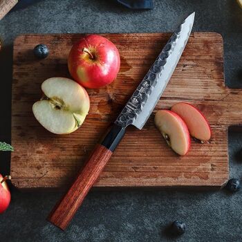 Couteau à légumes en acier composite HEZHEN - Série rétro PM8S 2