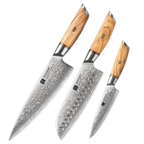 Xinzuo Damascus 3-delige set - B37 Lan Series