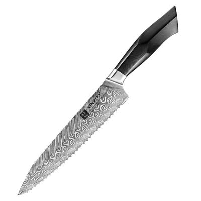 Cuchillo para pan Xinzuo Damasco - Serie B32 Feng