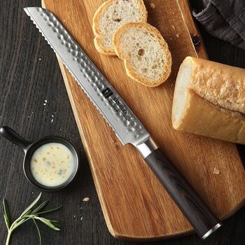 Couteau à pain Xinzuo Damas - Série B1H He 5