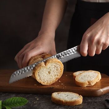 Couteau à pain Xinzuo Damas - Série B1H He 6