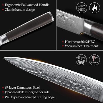 Couteau à légumes - Série B1H He 8