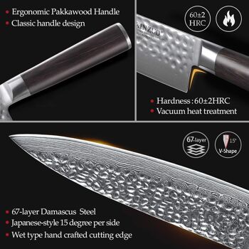 Couteau de chef - Série B1H He 8